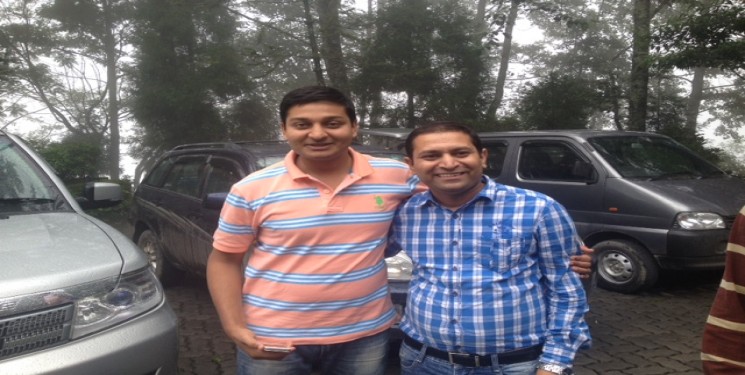 Mr Amit Kumar Garg and Franklyn Johnson Austin India