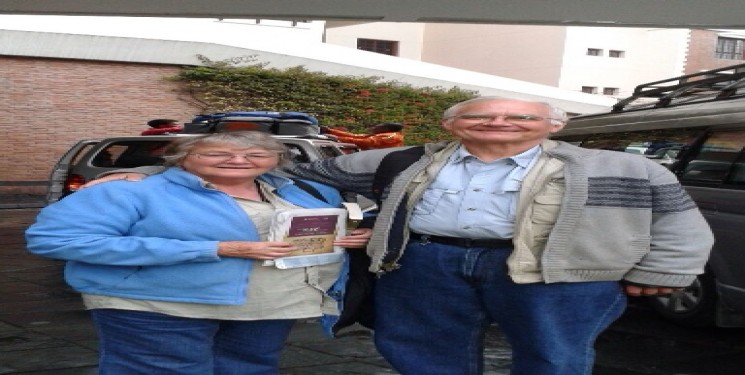 John  Pott and Mrs Susan Pott UK Mustang Jeep Tour Oct 2014 Tour