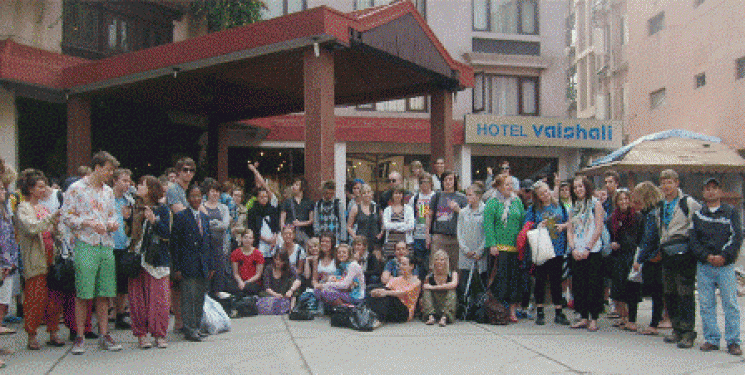Student Group of 101 Person from Norway
