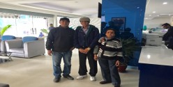 Mr Natvarlal Gandhi Mrs Ramilaben Gandhi Canada Nepal visit Feb 2017